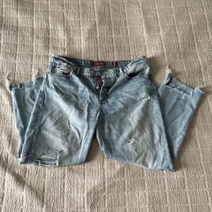 Lucky Brand Sienna Slim Boyfriend Distressed Jeans Size 10/30